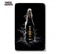 Wooden poster "Royal Stout"