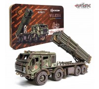 Wooden licensed 3D Constructor "RSZV OLKHA" 519 pieces 36 cm (04181)