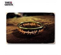 Дерев'яний Постер "Володар Перснів"