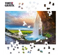 Holzpuzzle "Wasserfall"