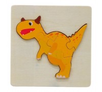 Holzrahmen-Einsatz "Dinosaurier-Puzzle" Ansicht 2