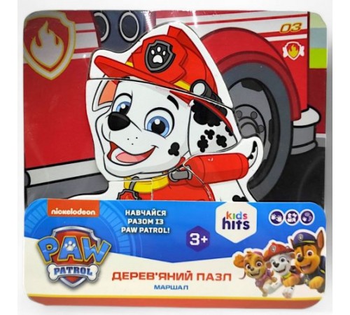 Деревянная игрушка (пазлы-вкладыши) "Щенячий патруль. Маршал" (15 х 15 см) Деревянная игрушка (пазлы-вкладыши) "Щенячий патруль. Маршал" (15 х 15 см)