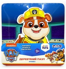 Деревянная игрушка (пазлы-вкладыши) "Щенячий патруль. Кремез" (15 х 15 см)