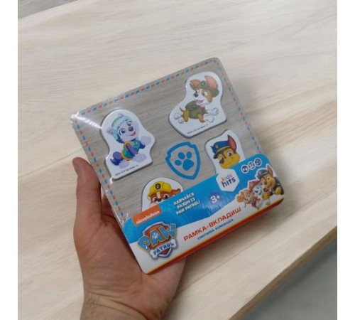 Деревʼяна іграшка KidsHits Щенячий патруль Paw Patrol рамка-вкладиш Деревʼяна іграшка KidsHits Щенячий патруль Paw Patrol рамка-вкладиш