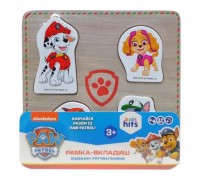 Деревянная игрушка KidsHits Щенячий патруль Paw Patrol рамка-вкладыш