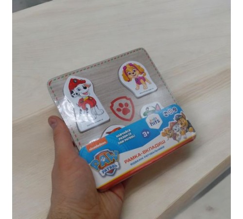 Деревʼяна іграшка KidsHits Щенячий патруль Paw Patrol рамка-вкладиш Деревʼяна іграшка KidsHits Щенячий патруль Paw Patrol рамка-вкладиш
