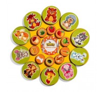 Деревянная Игра на липучках "Кто что ест?" Деревянная Игра на липучках "Кто что ест?"