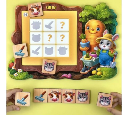 Детская настольная игра "Судоку" 70 фишек