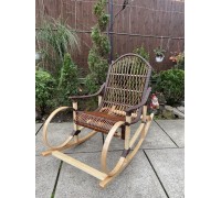 Huśtawka bukowa "Rattan" brązowa nr 2