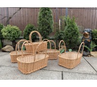 Basket with handles