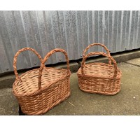 Set of baskets and handbags