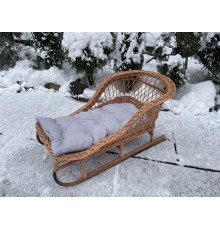 Сани из лозы "Х.2"+ подушка
