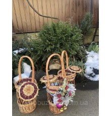 Чехол для освящения воды на 1л. банки №1 с декором