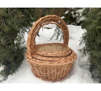 Set of 4 baskets "Circles"