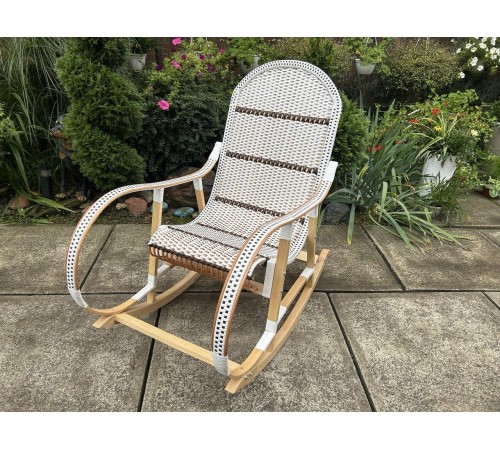 Кресло скалка буковая "Ротанг" с ротанговыми вставками Кресло скалка буковая "Ротанг" с ротанговыми вставками