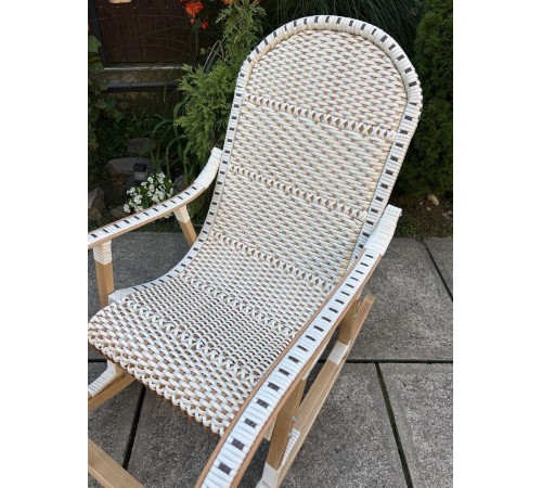 Кресло скалка буковая "Ротанг" с ротанговыми вставками Кресло скалка буковая "Ротанг" с ротанговыми вставками