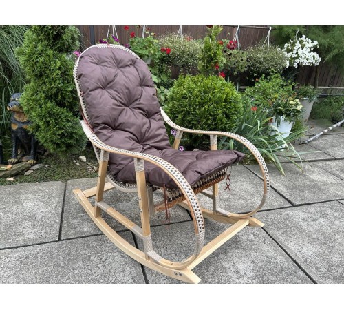 Кресло заноза буковая "Ротанг" с ротанговыми вставками и подушка водостойкая. Кресло заноза буковая "Ротанг" с ротанговыми вставками и подушка водостойкая.