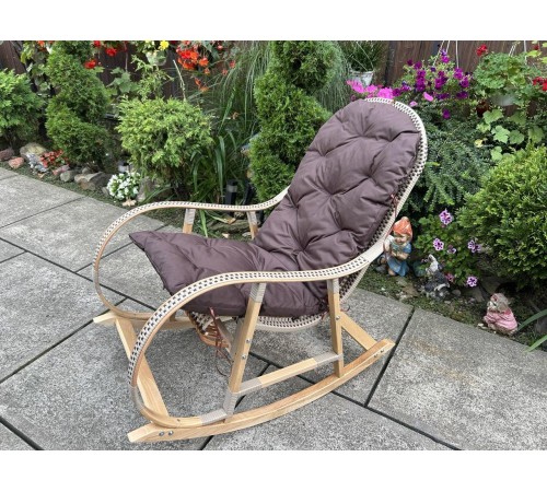 Кресло заноза буковая "Ротанг" с ротанговыми вставками и подушка водостойкая. Кресло заноза буковая "Ротанг" с ротанговыми вставками и подушка водостойкая.