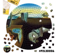 Wooden Puzzle: The Persistence of Memory