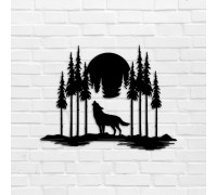 Дерев'яні панно Вовк Дерев'яні панно Вовк