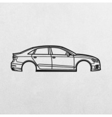 Деревянные панно силуэт AUDI RS3