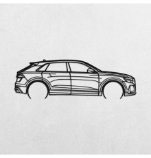 Деревянные панно силуэт AUDI Q8