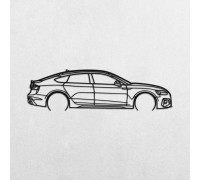 Дерев'яні панно силует AUDI RS5 Дерев'яні панно силует AUDI RS5