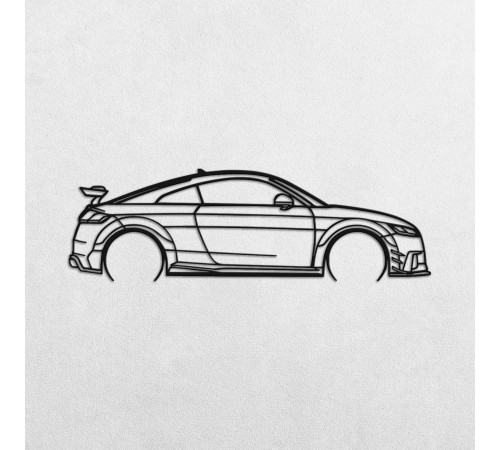 Дерев'яні панно силует AUDI TT Дерев'яні панно силует AUDI TT