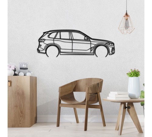 Деревянные панно силуэт BMW X5 Деревянные панно силуэт BMW X5