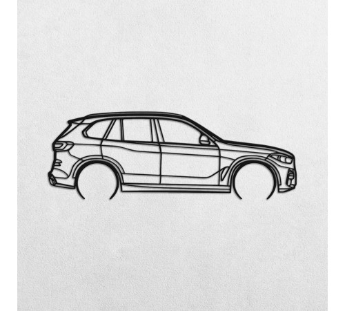 Деревянные панно силуэт BMW X5 Деревянные панно силуэт BMW X5