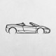 Дерев'яні панно силует FERRARI 360 SPIDER