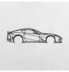 Деревянные панно силуэт FERRARI 812 F12