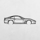Деревянные панно силуэт FERRARI 550 MARANELLO