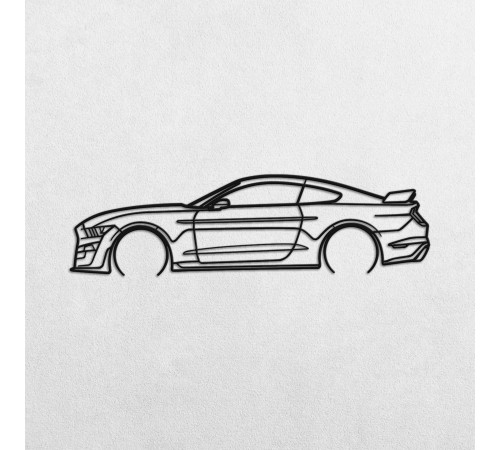 Деревянные панно силуэт FORD MUSTANG SHELBY GT500 Деревянные панно силуэт FORD MUSTANG SHELBY GT500