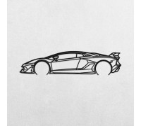 Дерев'яні панно силует LAMBORGHINI AVENTADOR