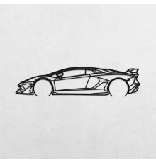 Деревянные панно силуэт LAMBORGHINI AVENTADOR