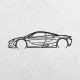 Деревянные панно силуэт MCLAREN 720S