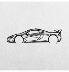 Деревянные панно силуэт MCLAREN P1