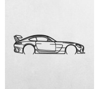 Drewniane panele z sylwetką Mercedesa AMG GT Drewniane panele z sylwetką Mercedesa AMG GT