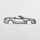 Деревянные панно силуэт MERCEDES SL55 R230