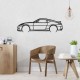 Дерев'яні панно силует NİSSAN 350Z