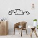 Деревянные панно силуэт PORSCHE 911 MODEL 993