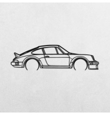 Дерев'яні панно силует PORSCHE 911 SC GROUP 4