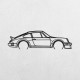 Дерев'яні панно силует PORSCHE 911 SC GROUP 4