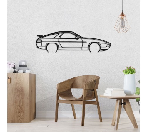 Дерев'яні панно силует PORSCHE 928 GTS Дерев'яні панно силует PORSCHE 928 GTS
