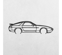 Деревянные панно силуэт PORSCHE 928 GTS Деревянные панно силуэт PORSCHE 928 GTS