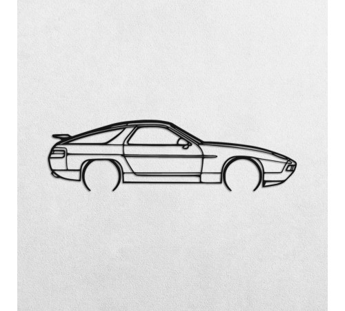 Дерев'яні панно силует PORSCHE 928 GTS Дерев'яні панно силует PORSCHE 928 GTS