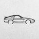Дерев'яні панно силует PORSCHE 928 GTS