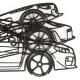 Деревянные панно силуэт PORSCHE TAYCAN TURBO CROSS