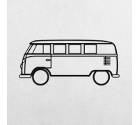 Дерев'яні панно силует Volkswagen WW T1 Дерев'яні панно силует Volkswagen WW T1